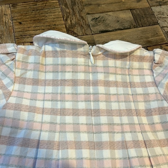 Sarah Louise Toddler English Pink and Ivory Check Dress Size 18 months - Picture 14 of 15